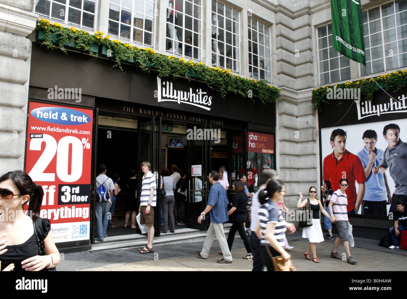 Lillywhites building hires stock photography and images Alamy