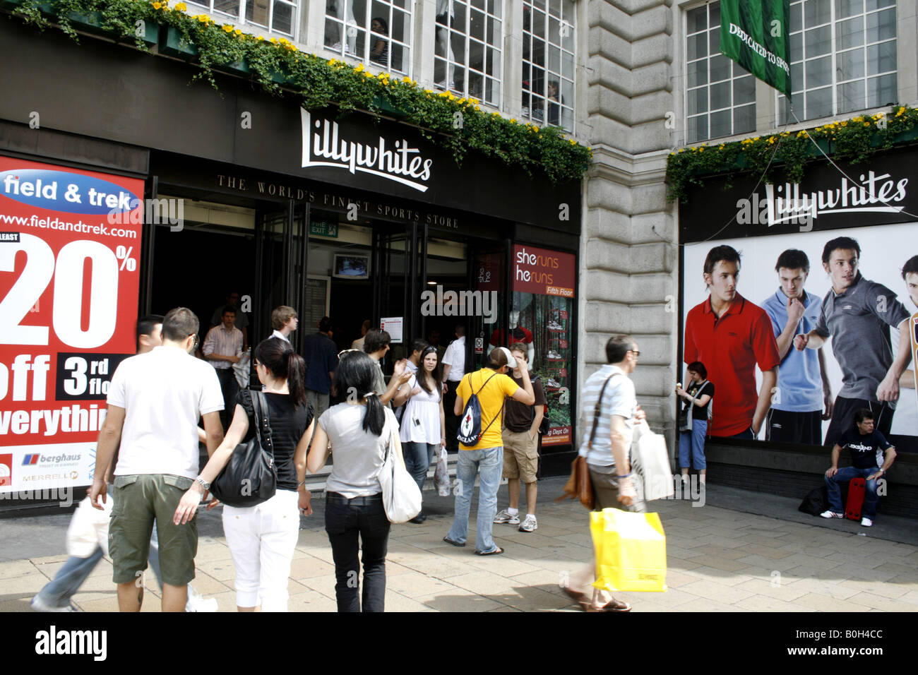 lillywhites sports shop piccadilly london uk 2008 Stock Photo Alamy