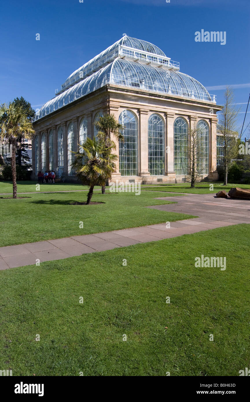 The Palm House Edinburgh Botanic Gardens Stock Photo