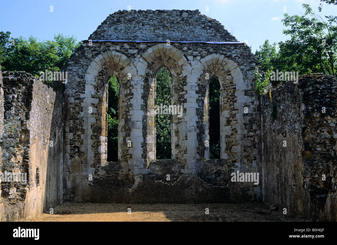 Waverley Abbey Farnham Surrey England Uk Stock Photo Alamy