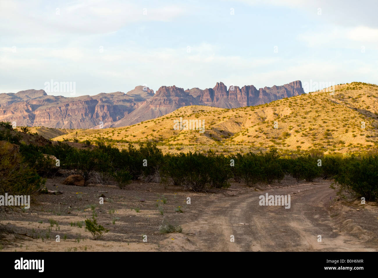 Desert near Flaming Stock Photo Alamy