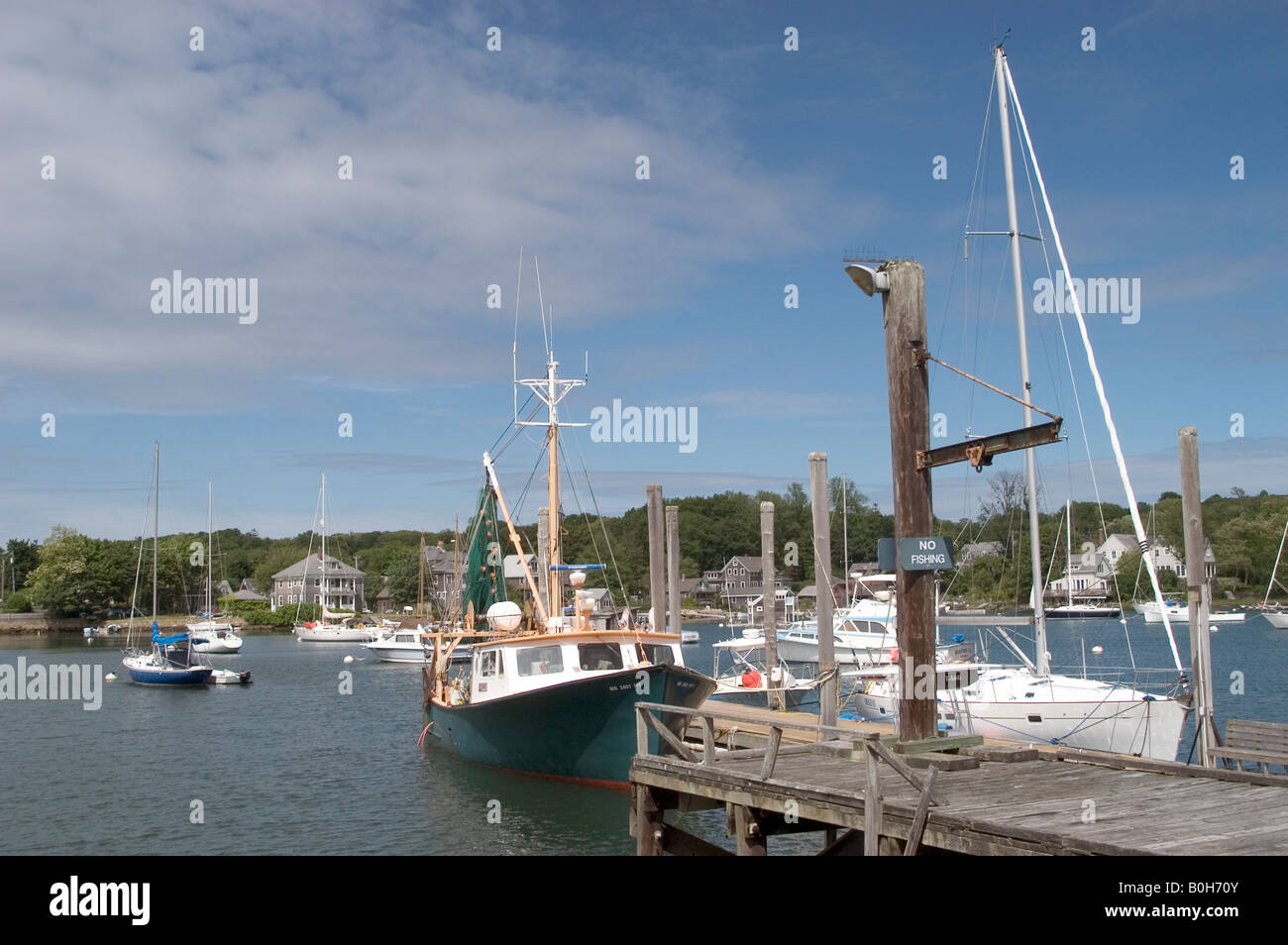 Woods Hole, Cape Cod, Massachusetts, USA Stock Photo Alamy