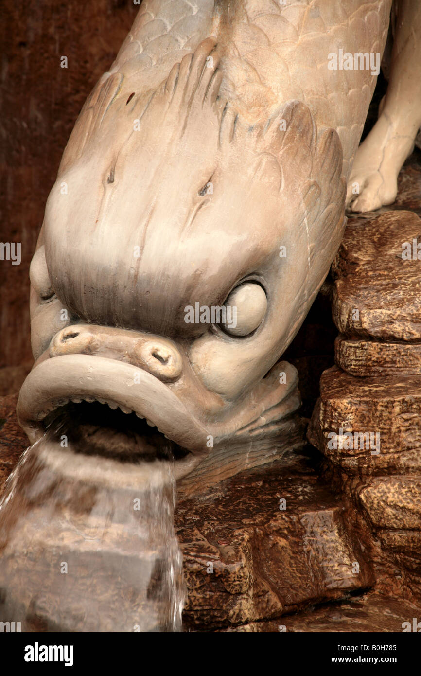 Italy at Epcot s World Showcase detail from Neptune Statue For