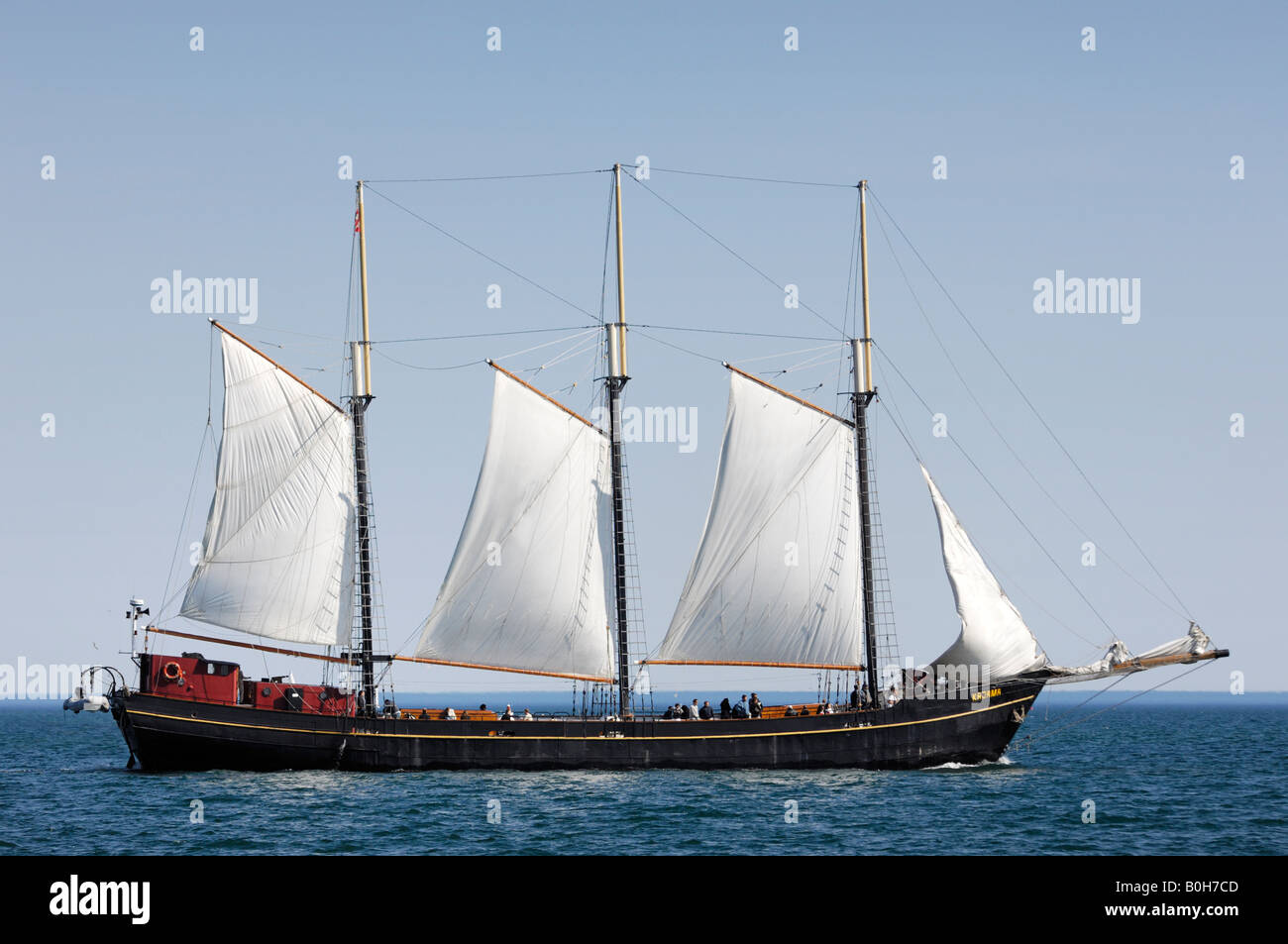 The Tall Ship Kajama Stock Photo Alamy