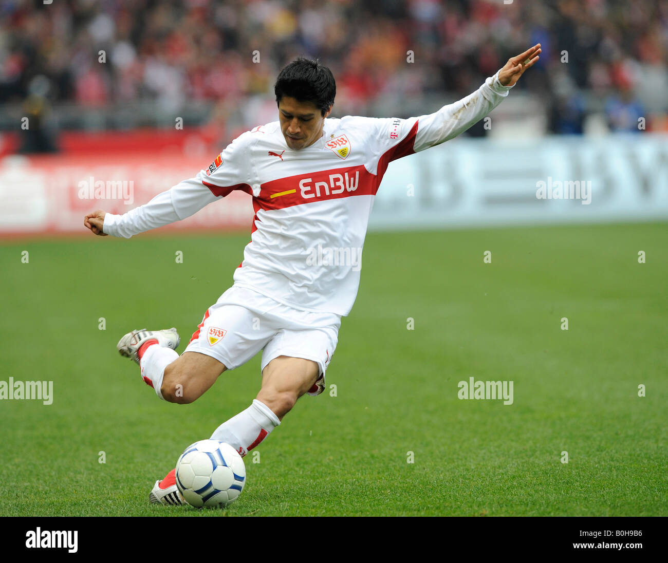 Pavel Pardo, VfB Stuttgart football club footballer Stock Photo