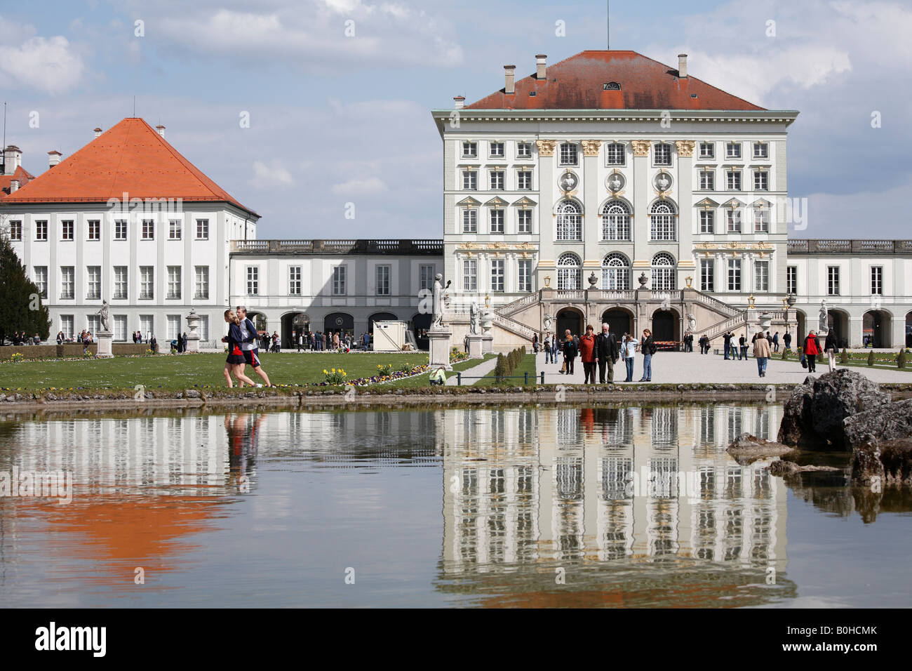 Nymphenburg Palace, Munich, Bavaria, Germany Stock Photo