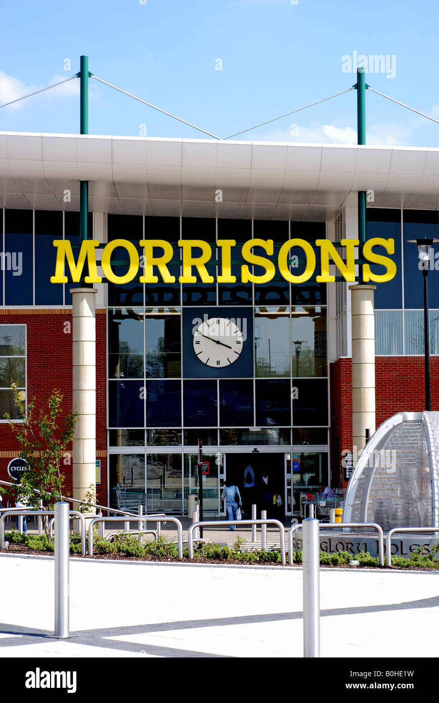 Morrisons store, Wednesbury, West Midlands, England, UK Stock Photo Alamy