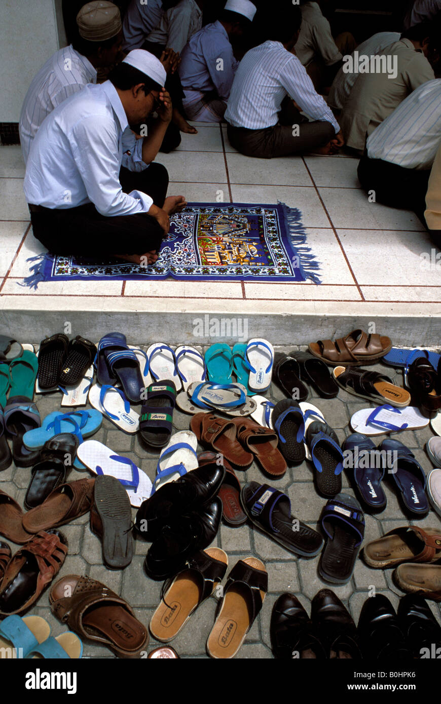 Shoes outside a mosque hires stock photography and images Alamy