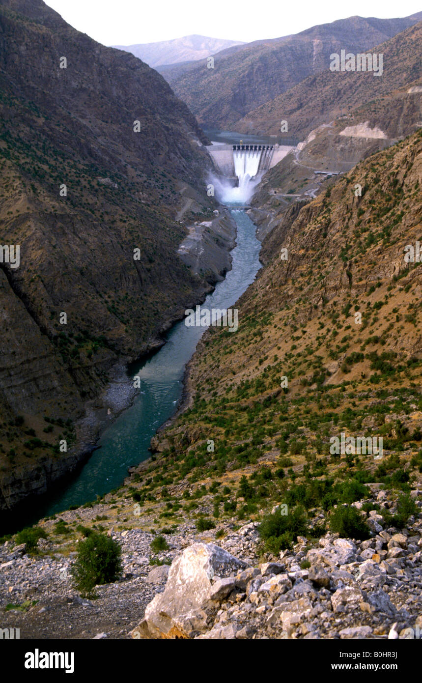 The Ataturk Dam near Adiyaman, Turkey Stock Photo Alamy