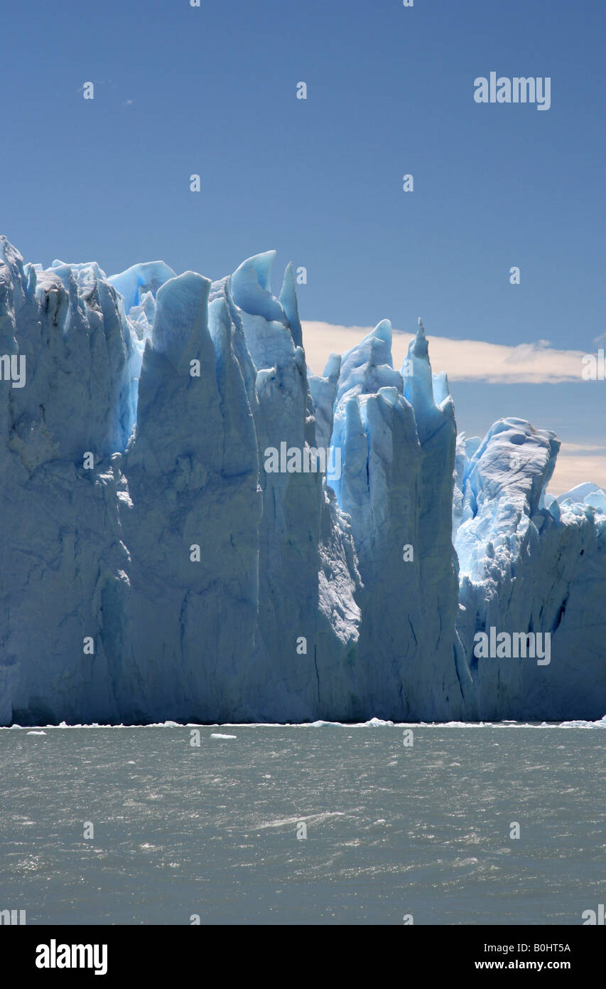 Perito Moreno Glacier, Los Glaciares National Park, Patagonia, Argentina, South America Stock Photo