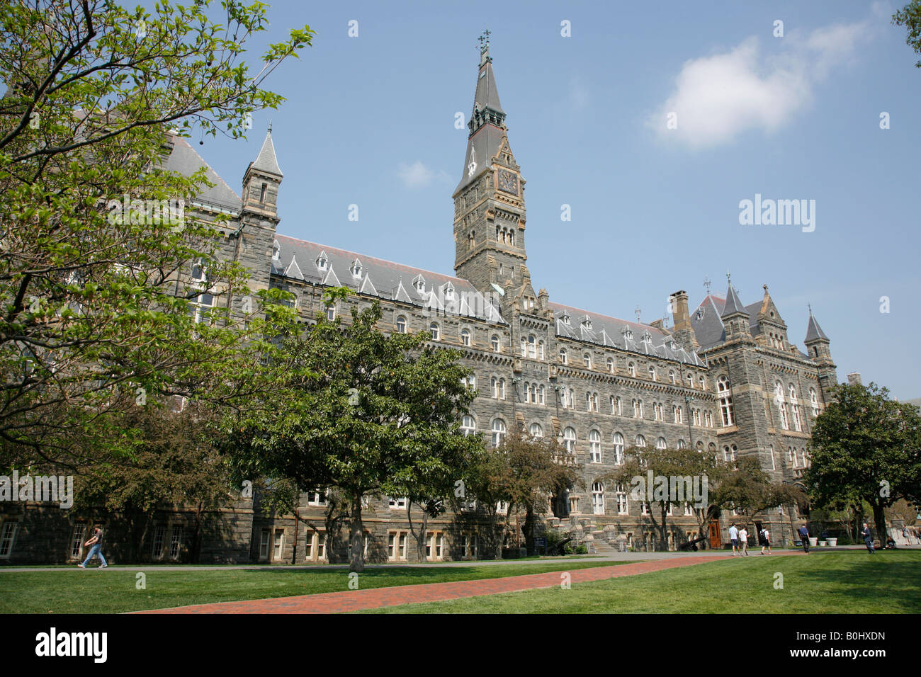 Georgetown university buildings hi-res stock photography and images - Alamy