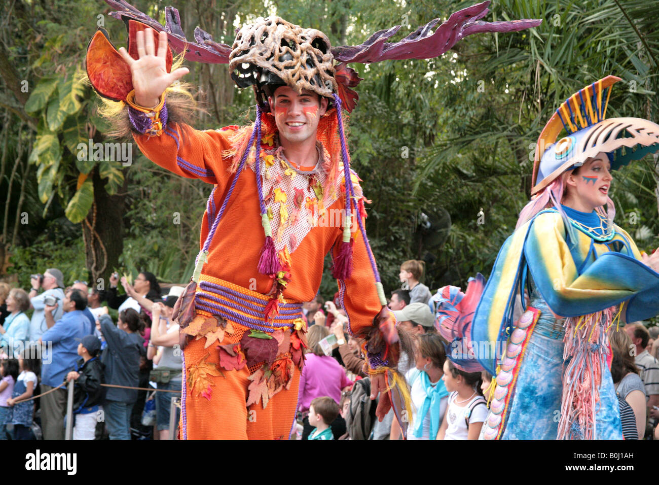 Parade at Animal Kingdom of Walt Disney World For Editorial Use Only Stock  Photo - Alamy