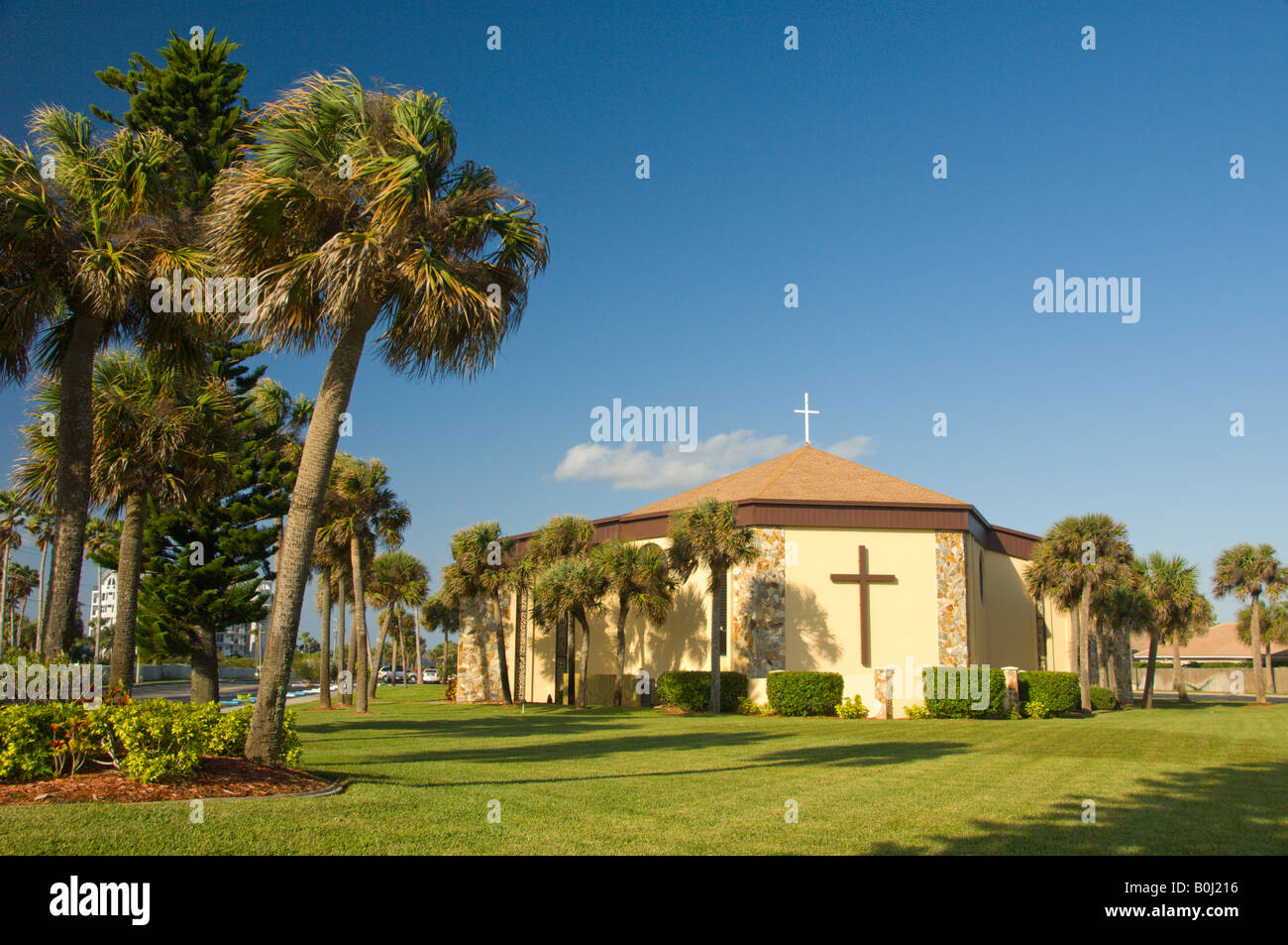 The Immaculate Conception Roman Catholic Church in Florida USA Stock Photo