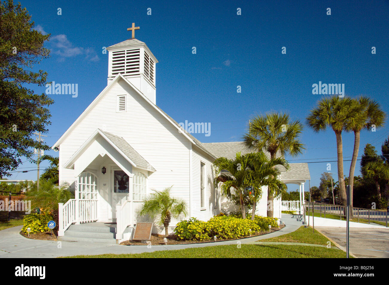 The Community Chapel of Melbourne Beach Florida USA Stock Photo