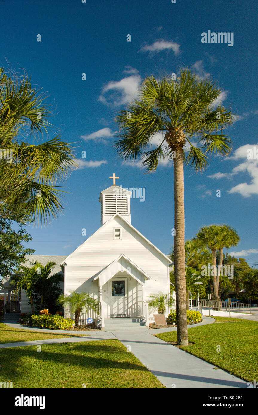 The Community Chapel of Melbourne Beach Florida USA Stock Photo