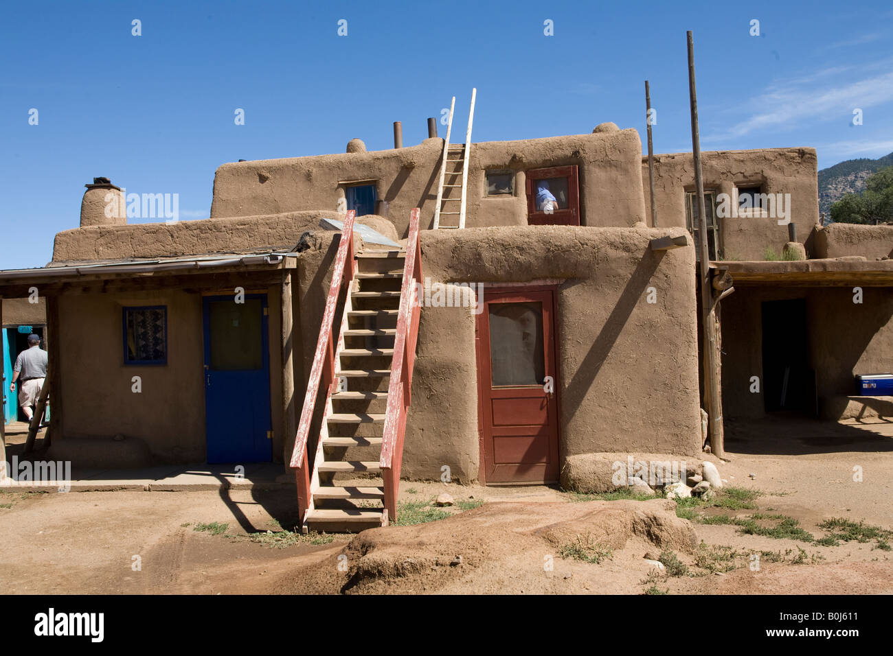 Taos Pueblo, Taos New Mexico, the oldest continually inhabited Native