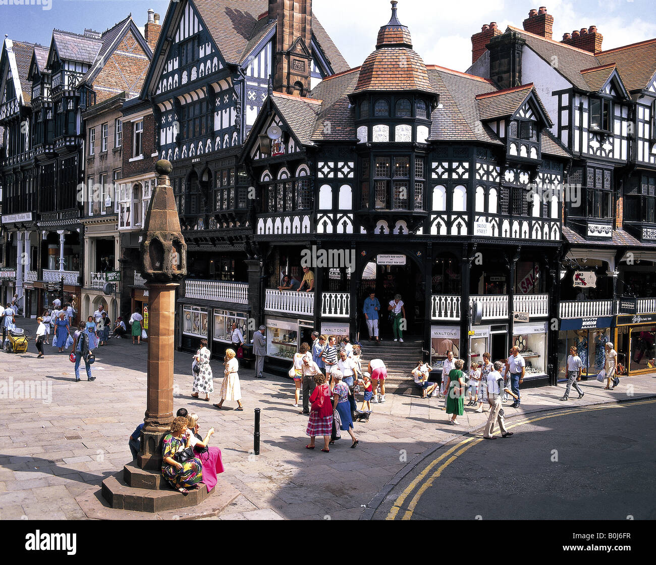 Chester Rows Histroy People chester hi-res stock photography and images - Alamy