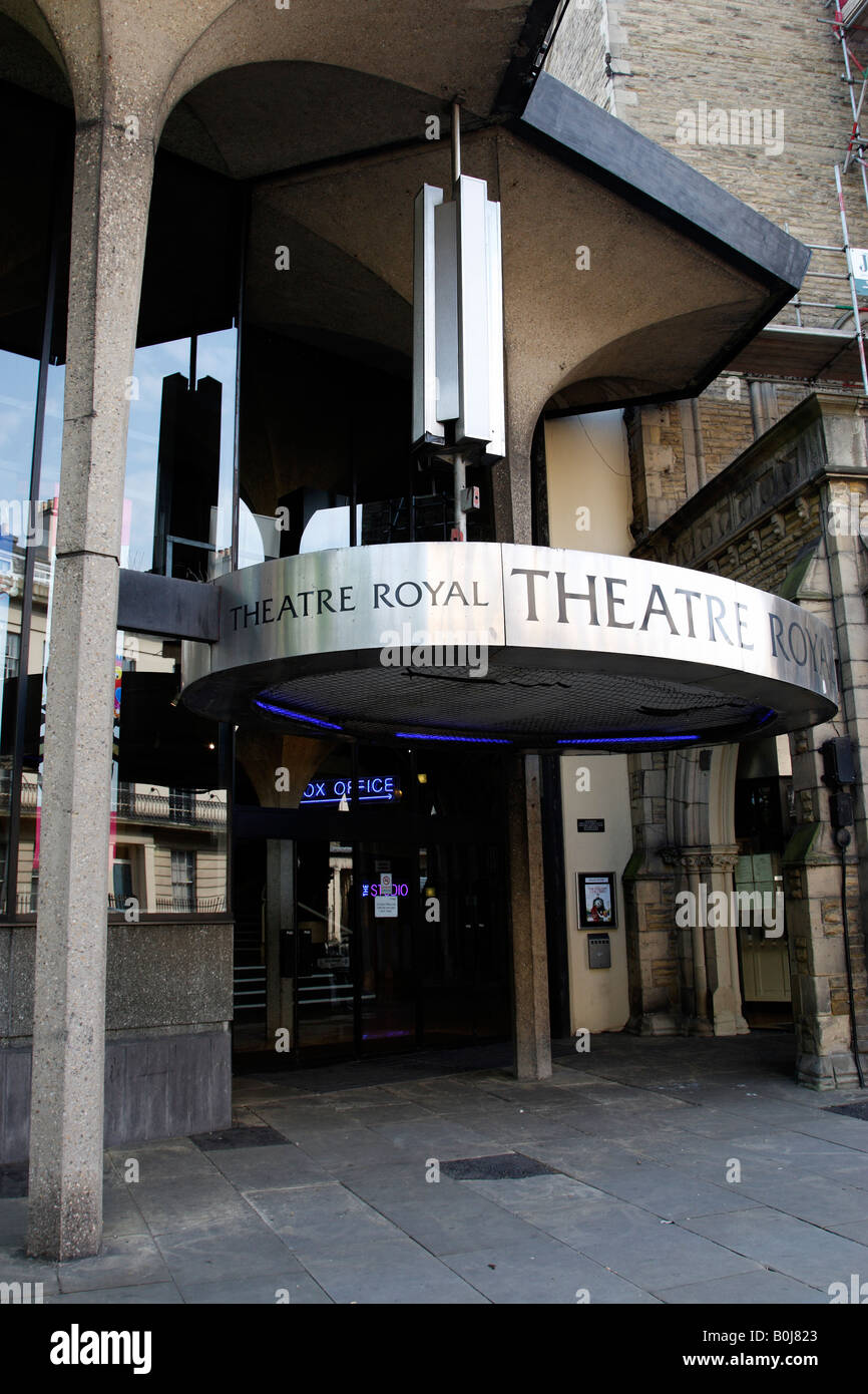 entrance to the theater royal st leonard's place york north yorkshire england uk Stock Photo