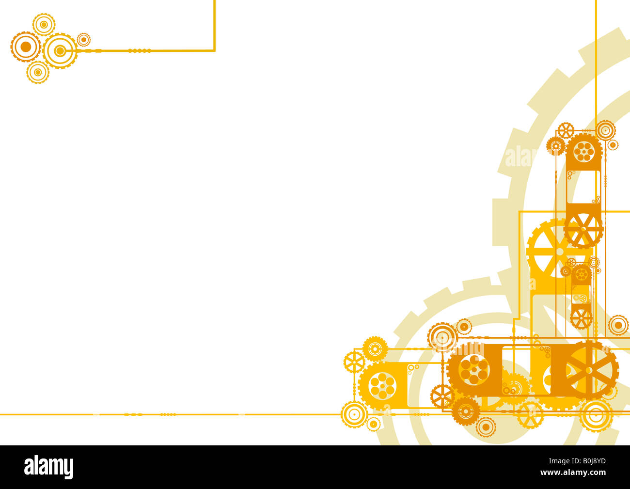 Vector illustration of a modern industrial clockwork pattern background ...