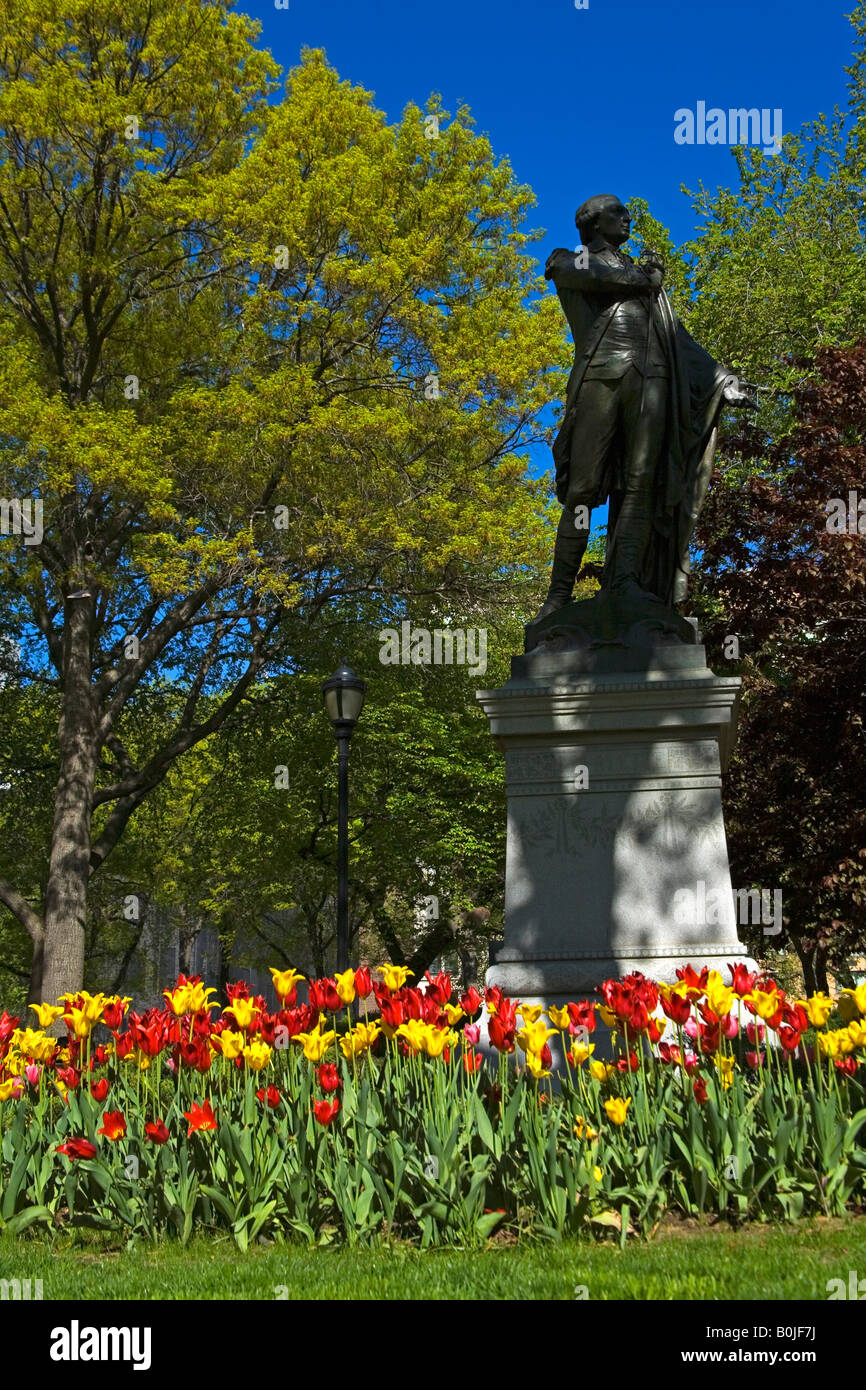 Marquis De Lafayette Statue in Union Square Midtown Manhattan New York