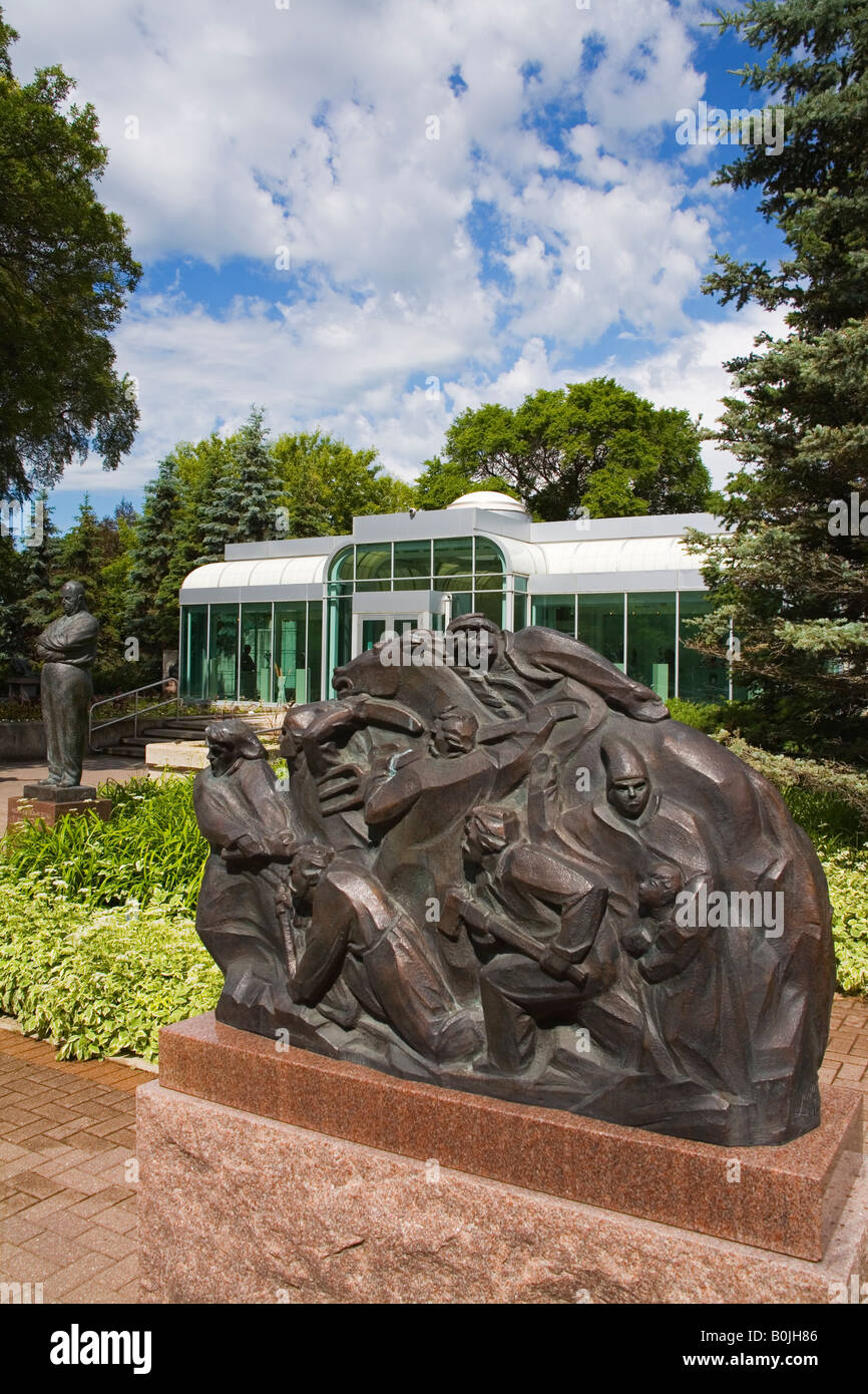 Leo Mol Sculpture Garden in Assiniboine Park Winnipeg Manitoba Canada