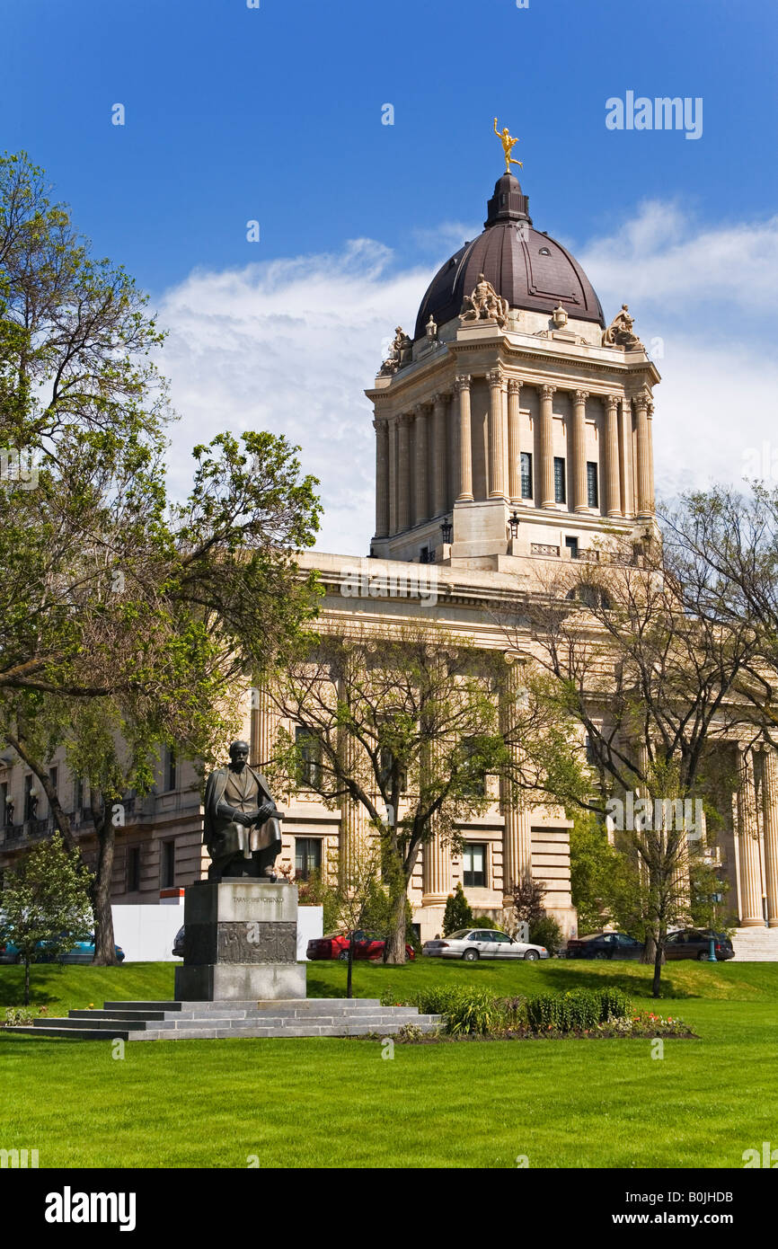 Legislative Building Winnipeg Manitoba Canada Stock Photo - Alamy