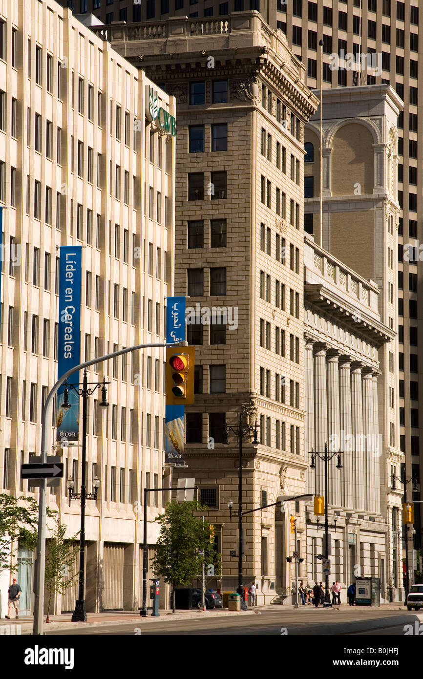 Winnipeg exchange district canada hires stock photography and images