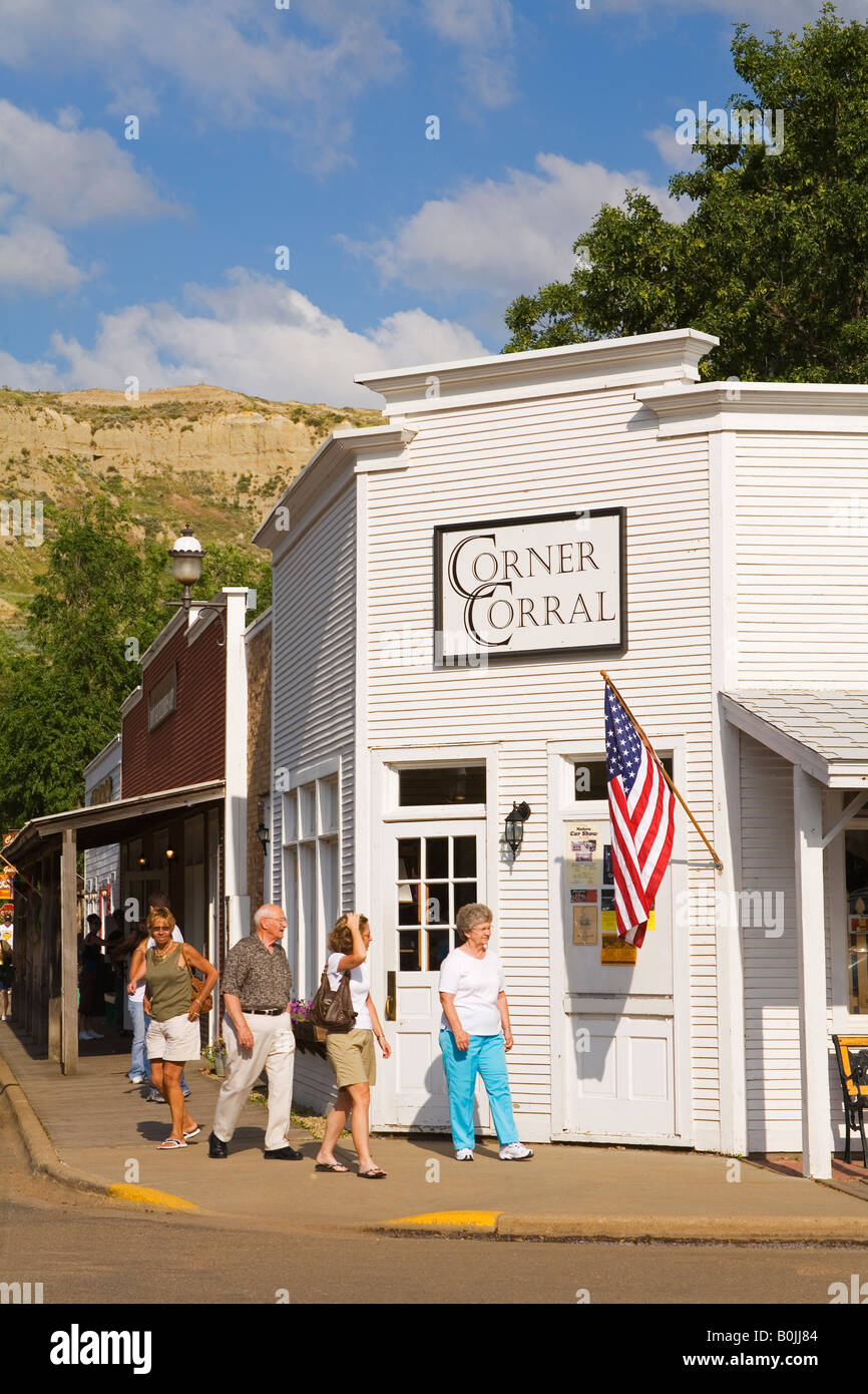 Store in Medora North Dakota USA Stock Photo Alamy