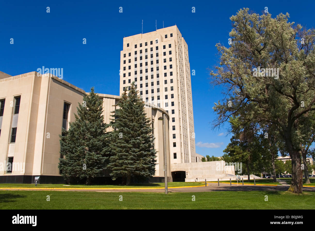 North Dakota State Capitol Bismarck North Dakota USA Stock Photo Alamy