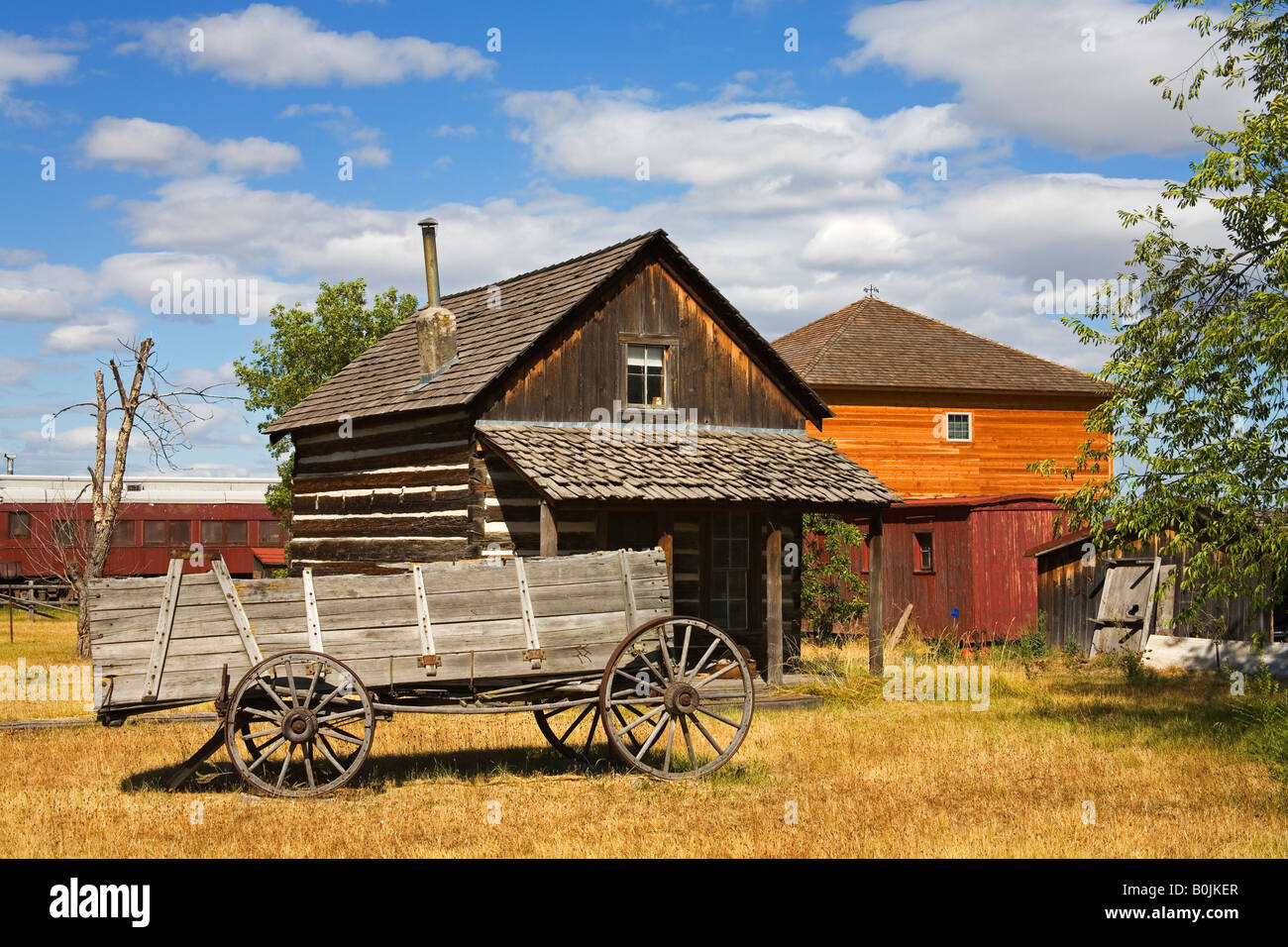Four Winds Trading Post St Ignatius Missoula Region Montana USA Stock