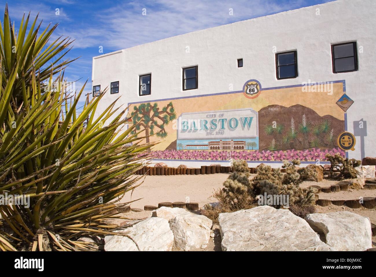 Barstow city mural kathy fierro hires stock photography and images Alamy