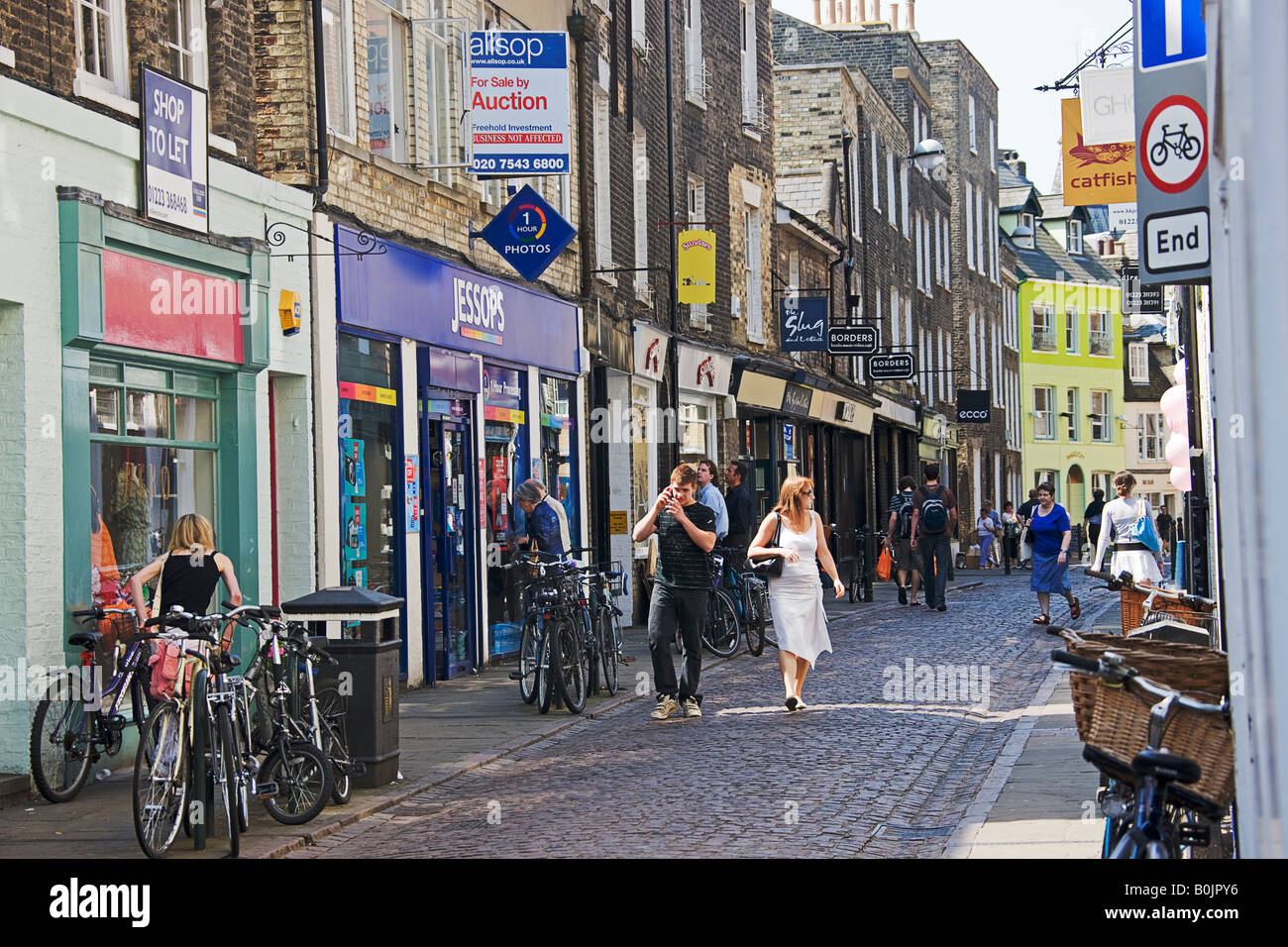 Green street cambridgearchitecture hires stock photography and images