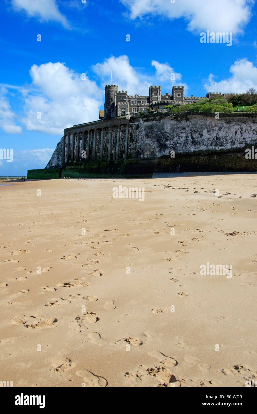 Kingsgate castle viewed from kingsgate hires stock photography and
