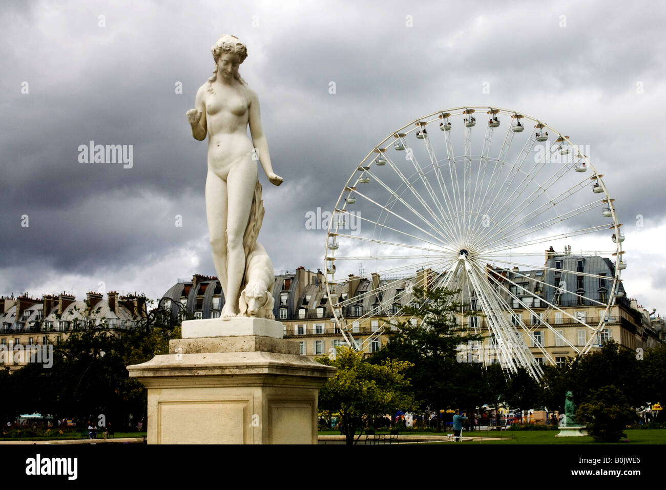 Jardin des Tuileries, Paris Stock Photo