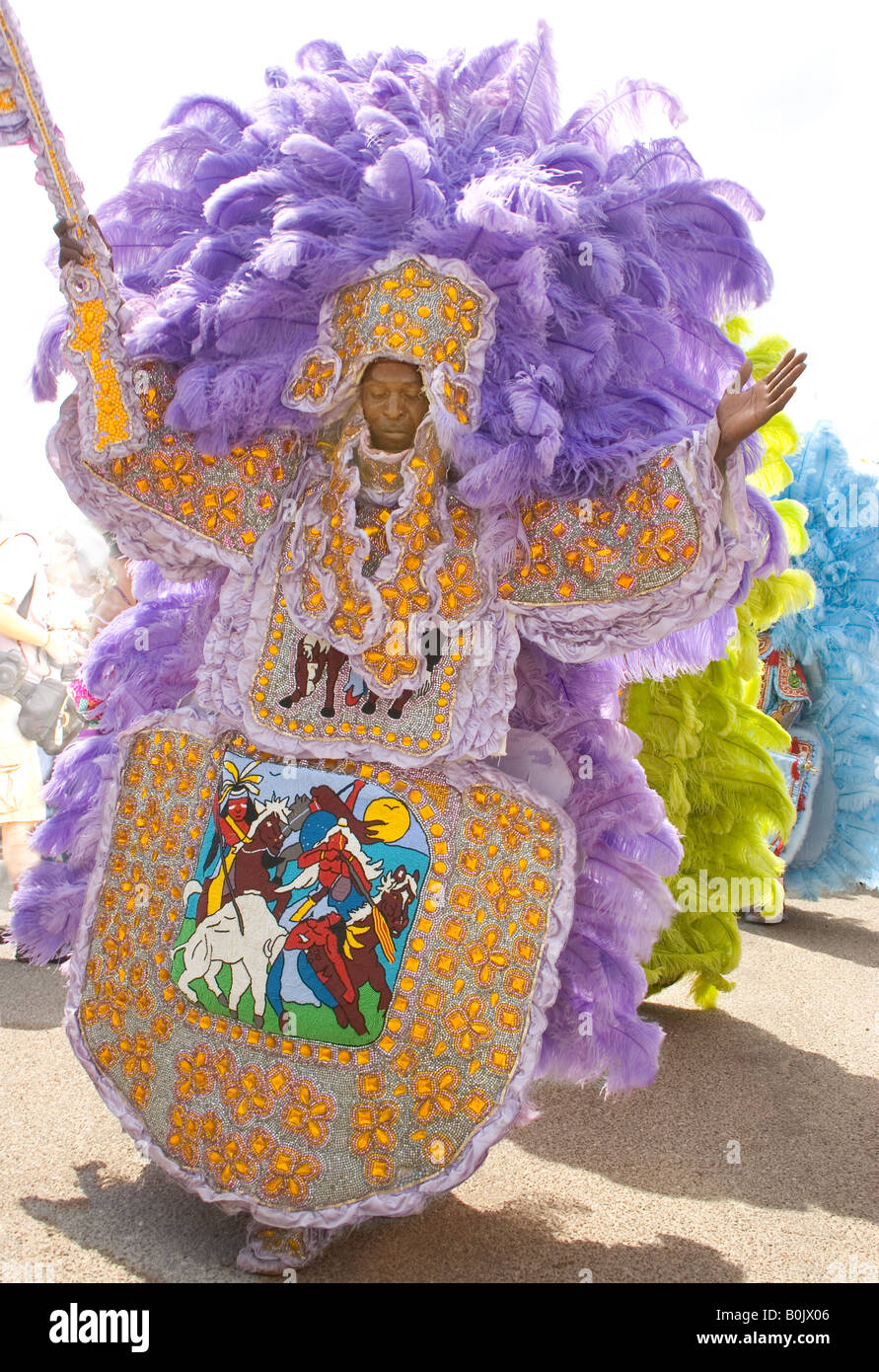 mardi gras indian red