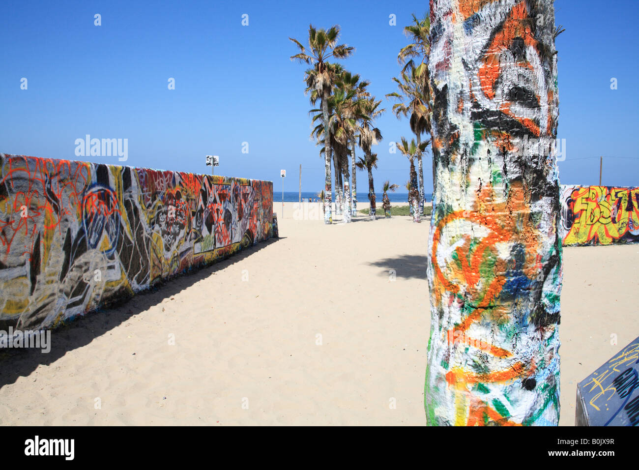Graffiti in Venice Beach, California Stock Photo Alamy