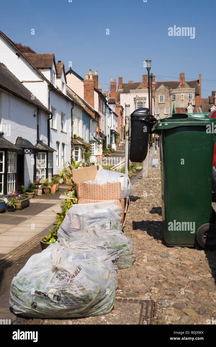 Kerbside recycling bags hi-res stock photography and images - Alamy