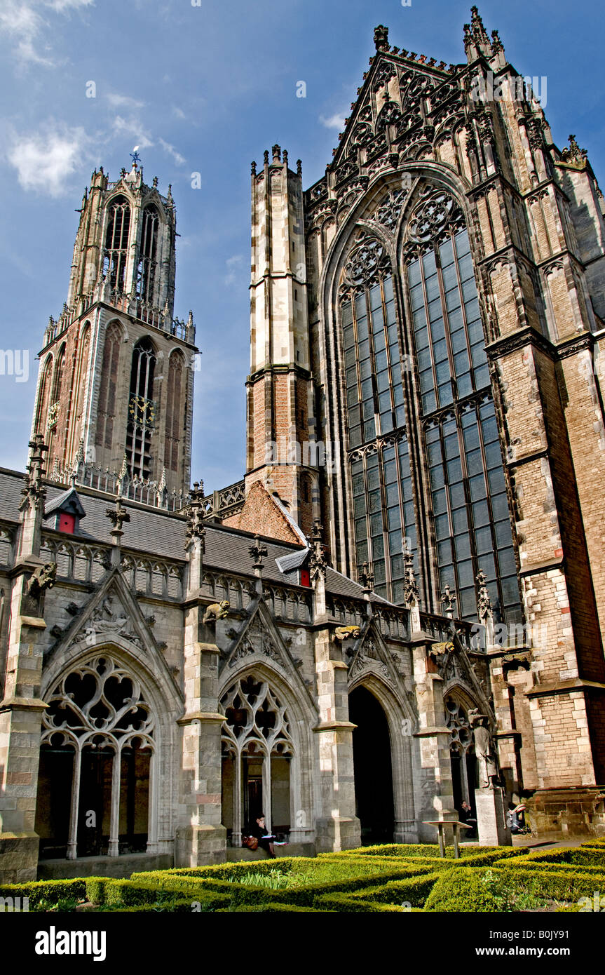 The Cathedral of Saint Martin Utrecht  Dom Church Netherlands Stock Photo