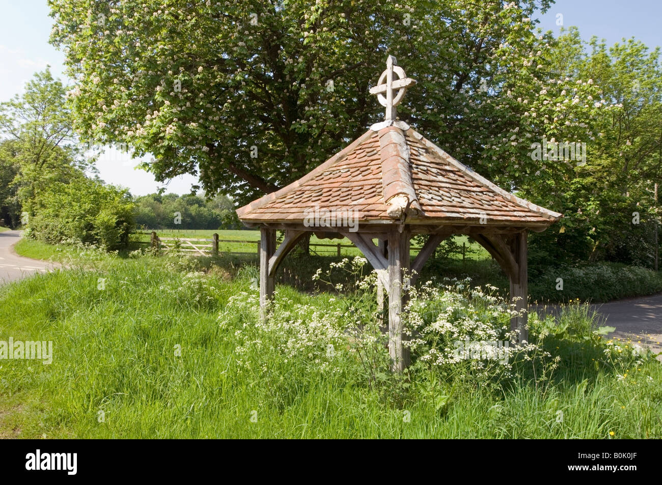 Gazebo Hampshire UK Stock Photo