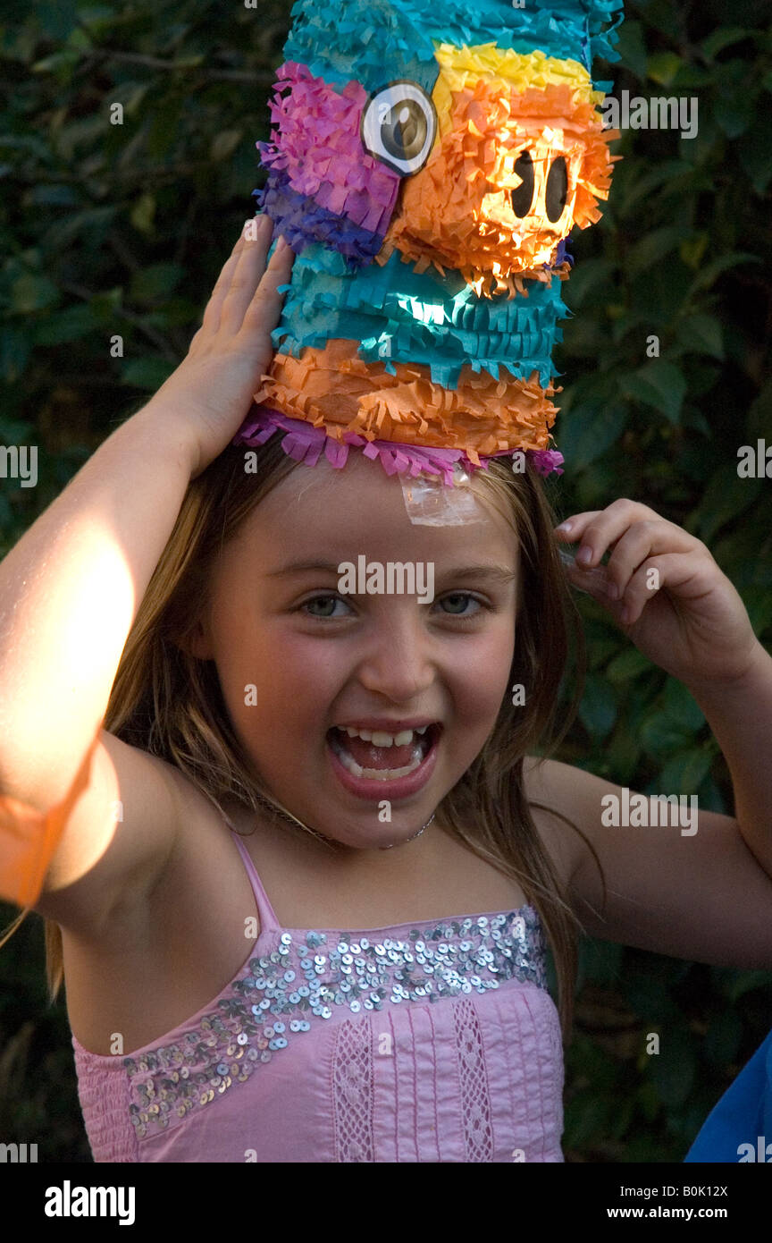 Seven year old girl birthday hi-res stock photography and images - Alamy