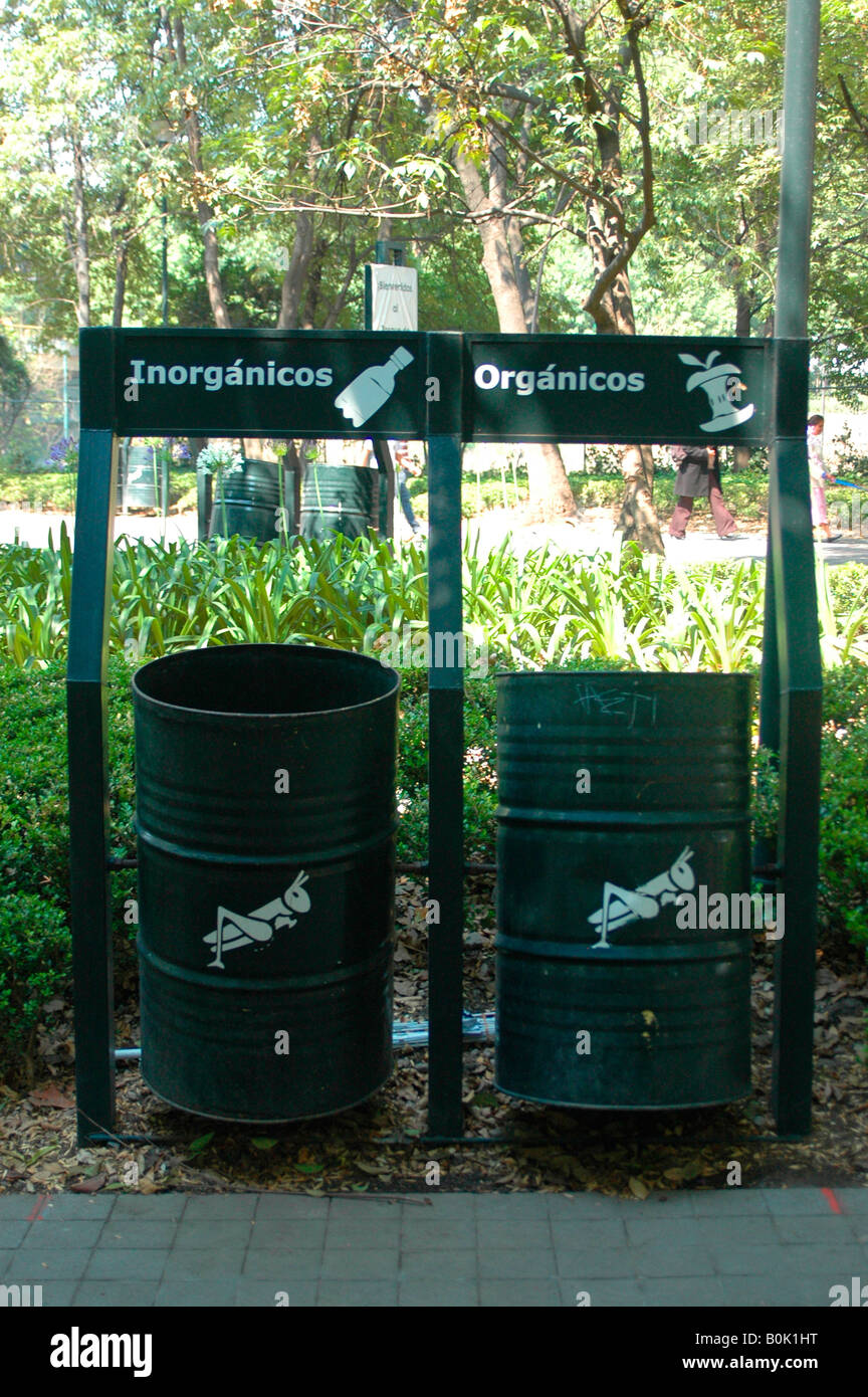 Mexico Bin recycling Recycle Environment Stock Photo - Alamy
