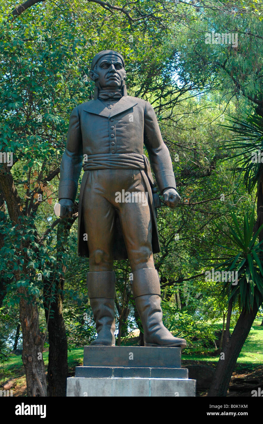 Statue of Morelos Mexico City Castle Chapultepec Stock Photo Alamy