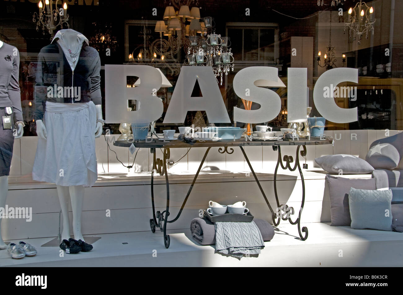 Basic Utrecht Fashion Shop Netherlands Stock Photo - Alamy