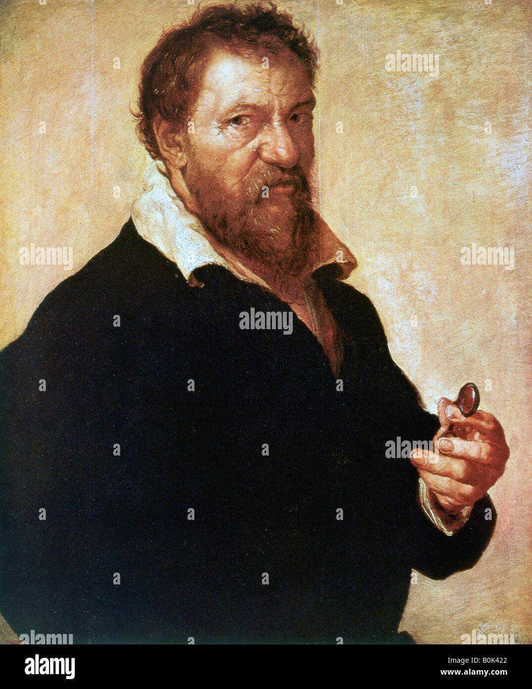 'Self Portrait', c1550-1566. Artist: Lambert Lombard Stock Photo