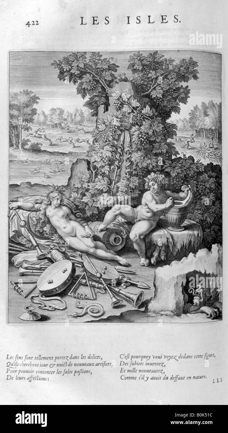 'Les Isles', 1615. Artist: Leonard Gaultier Stock Photo