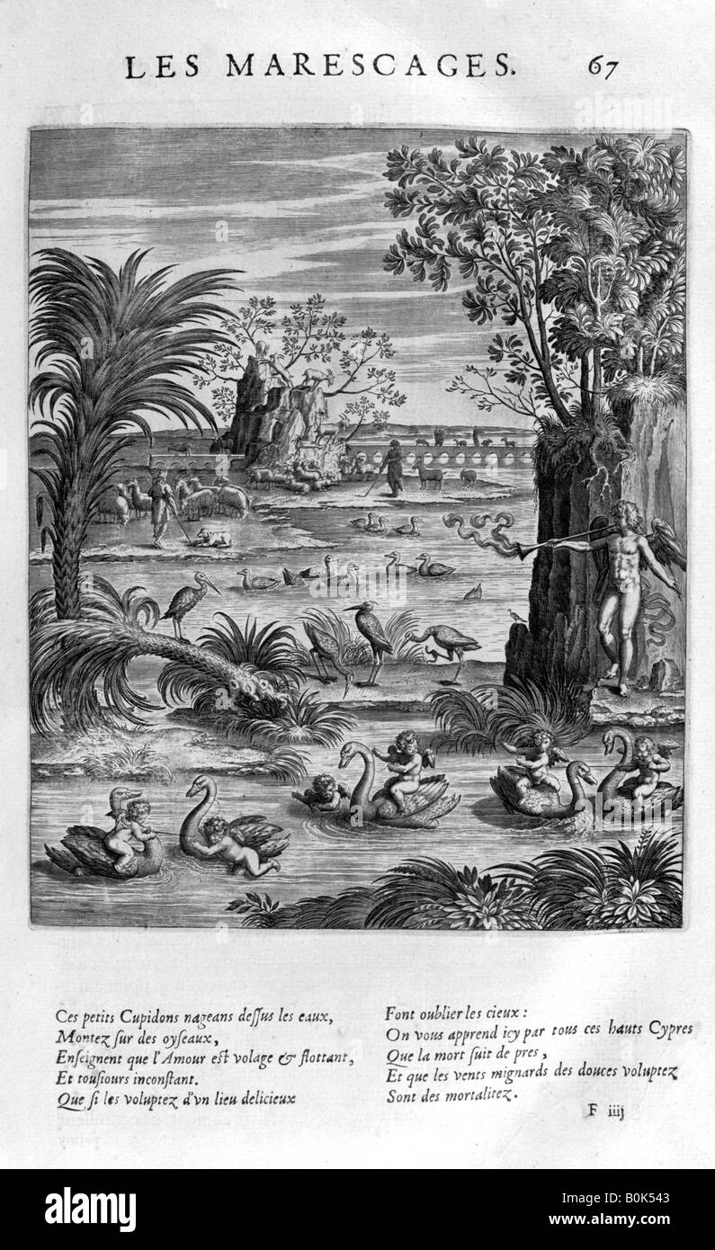 'Marsh', 1615. Artist: Leonard Gaultier Stock Photo