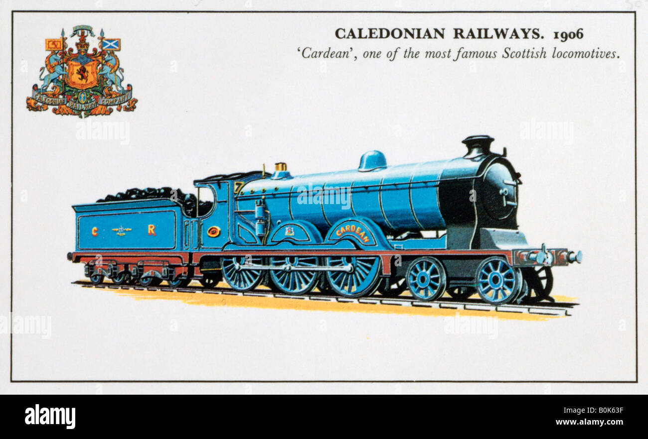 Cardean, Caledonian Railways, 1906, (20th century). Artist: Unknown Stock Photo