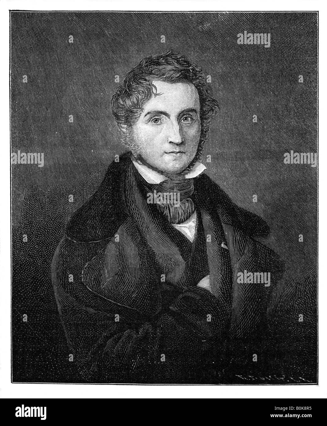 Justus von Liebig (1803-1873), German chemist, 1900. Artist: Unknown Stock Photo