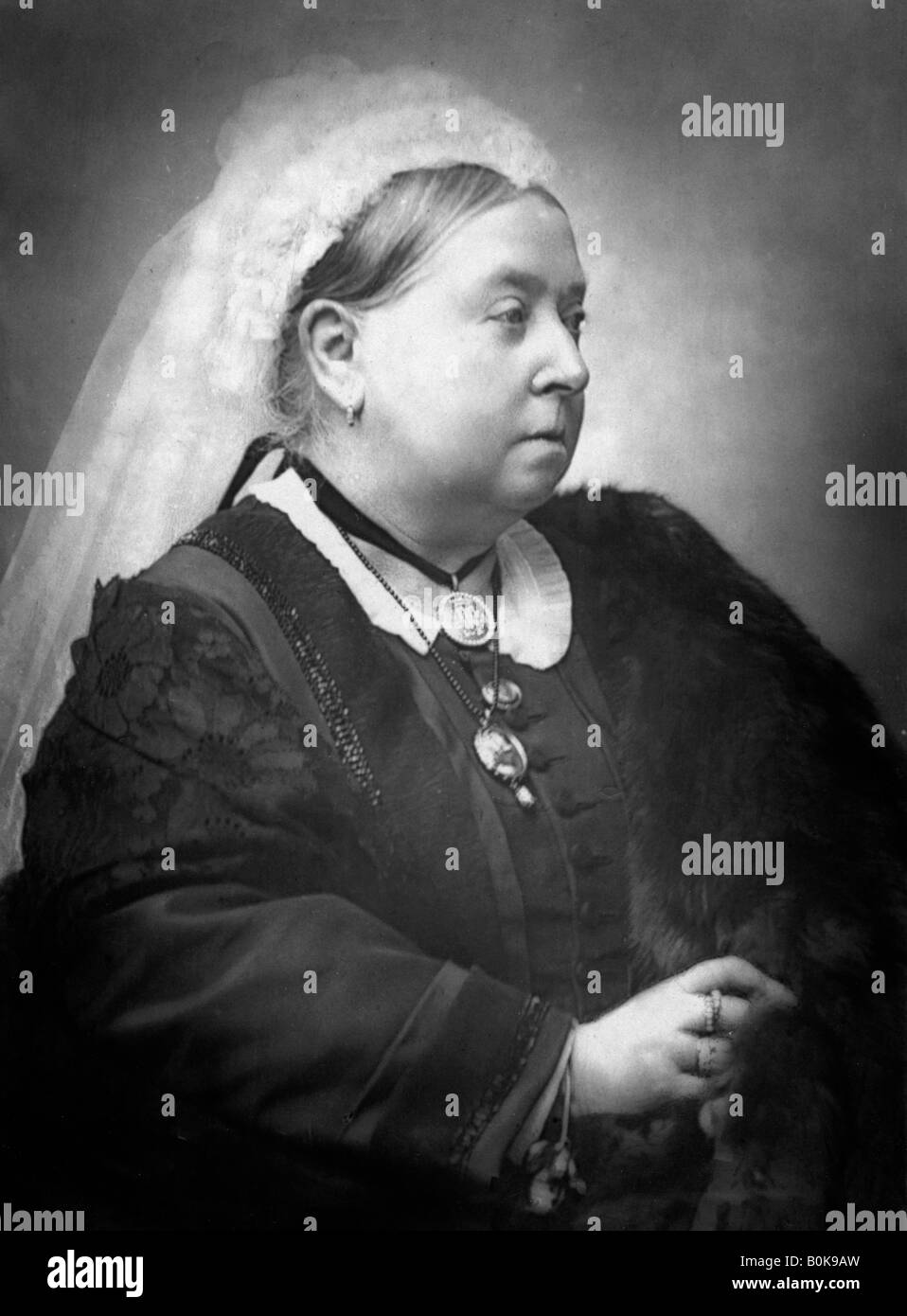Queen Victoria, (1819-1901), 1900. Artist: Unknown Stock Photo