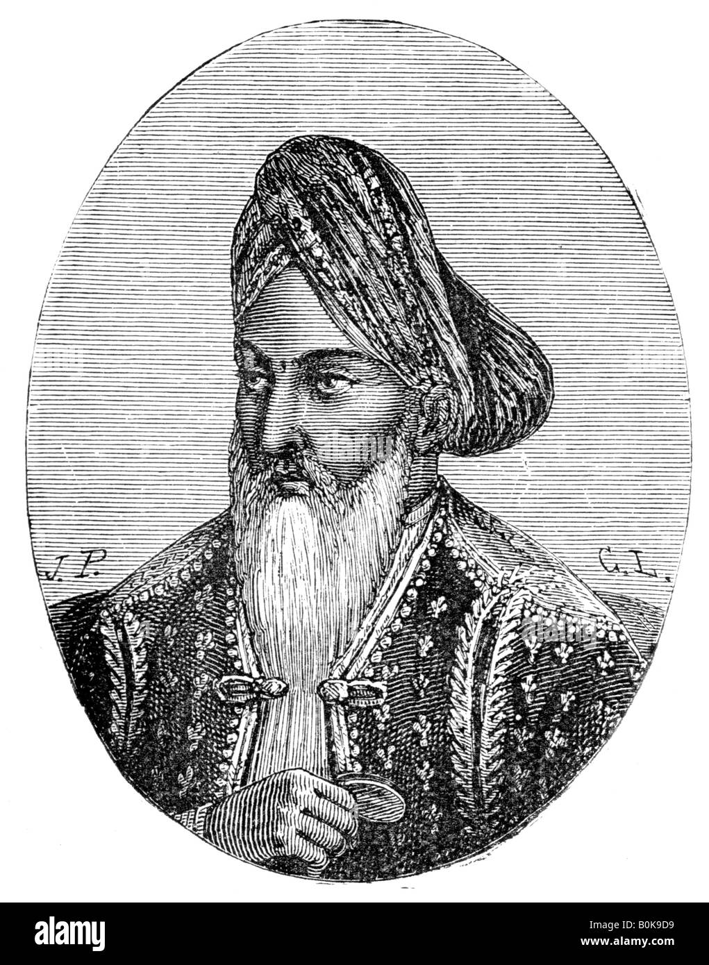 Dost Mahommed Khan, ruler of Afghanistan, 19th century. Artist: Unknown ...